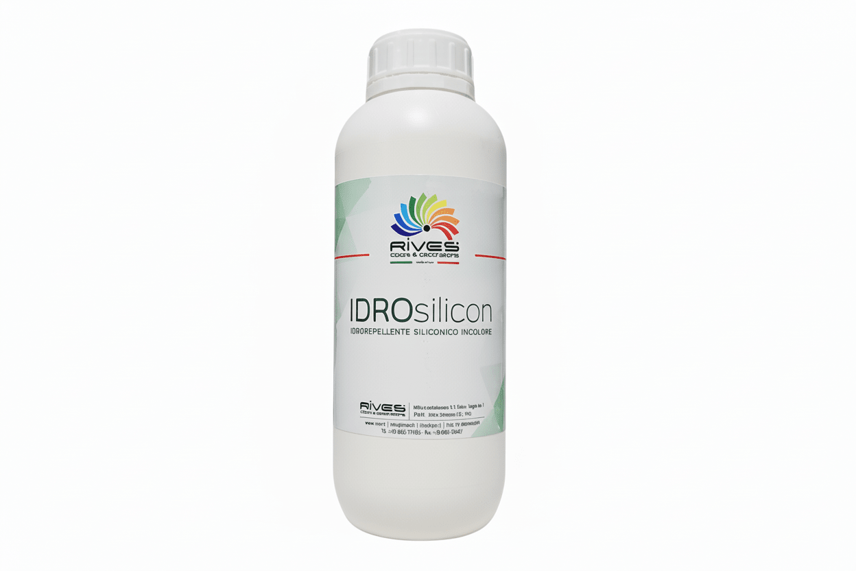 Idrosilicon Protettivo Idrorepellente a Forte Penetrazione - Nuova 2m Colori