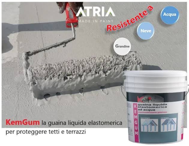 Kemgum Calpestabile: Impermeabilizzante Elastomerico ad alte prestazioni - Nuova 2m Colori