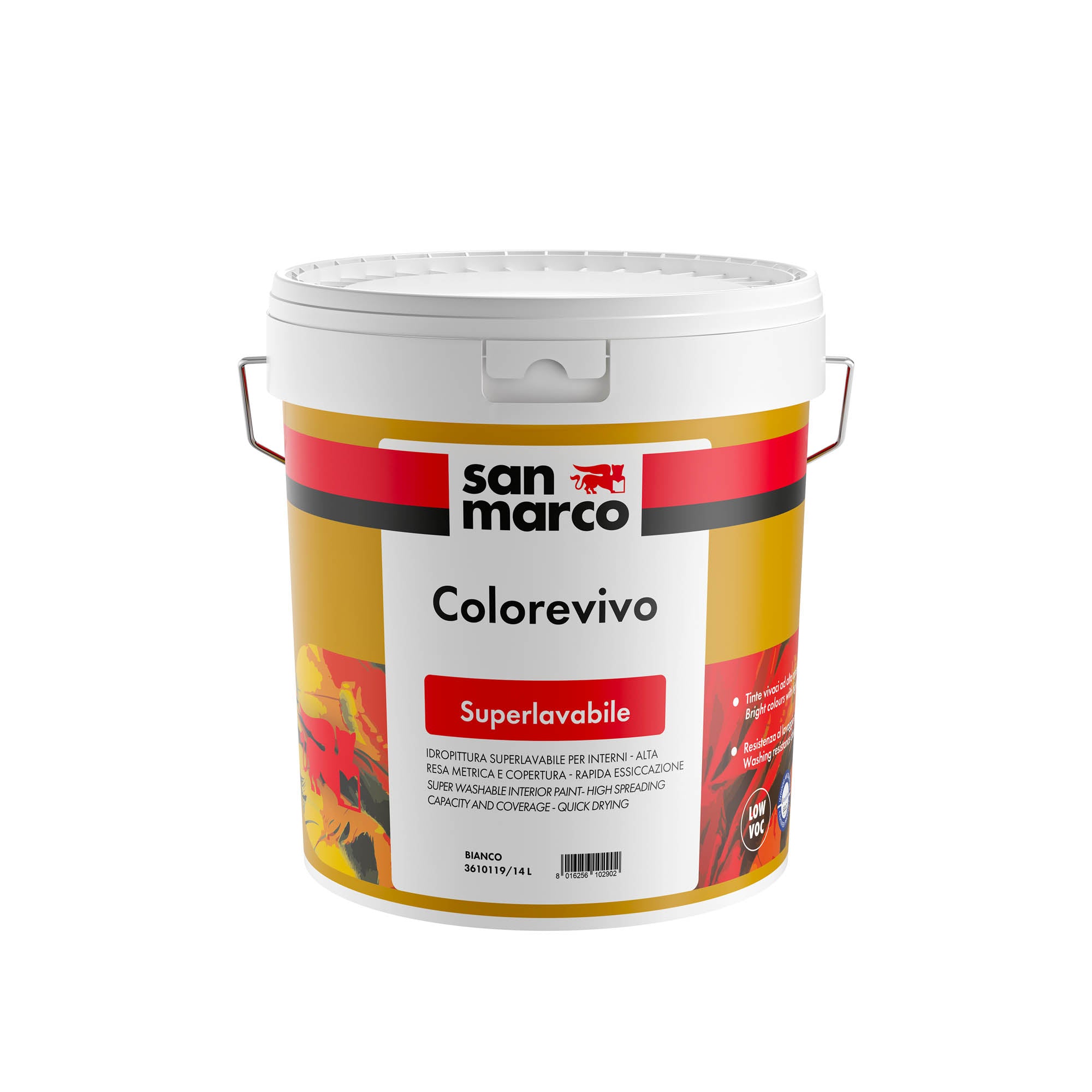 San Marco Colorevivo Superlavabile per Interni Alta Copertura