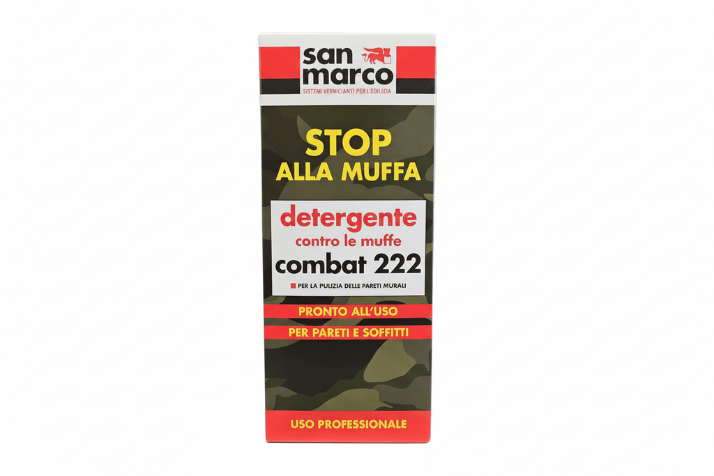 San Marco Combat 222 detergente Antimuffa - Nuova 2m Colori