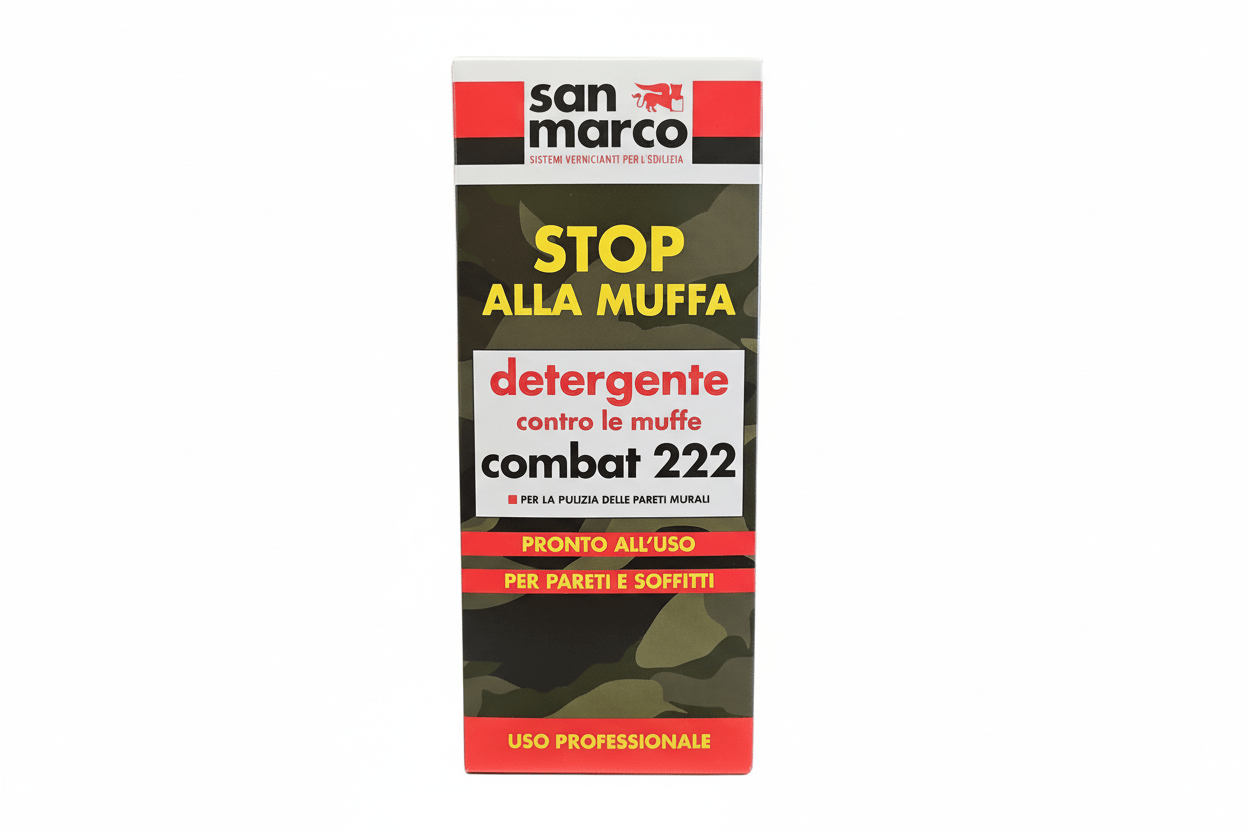 San Marco Combat 222 detergente Antimuffa - Nuova 2m Colori