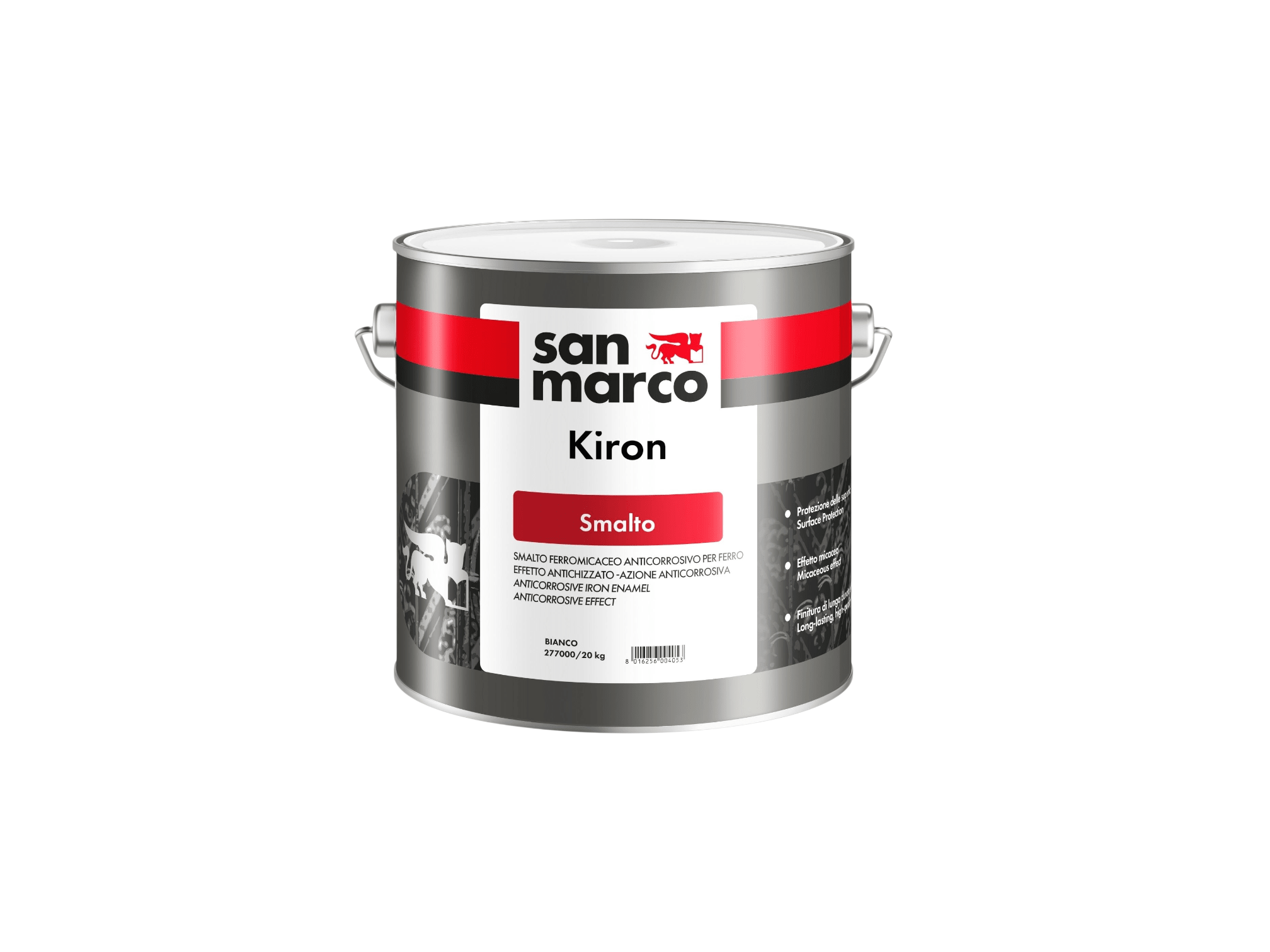 San Marco Kiron: Smalto Anticorrosivo Effetto Micaceo - Nuova 2m Colori