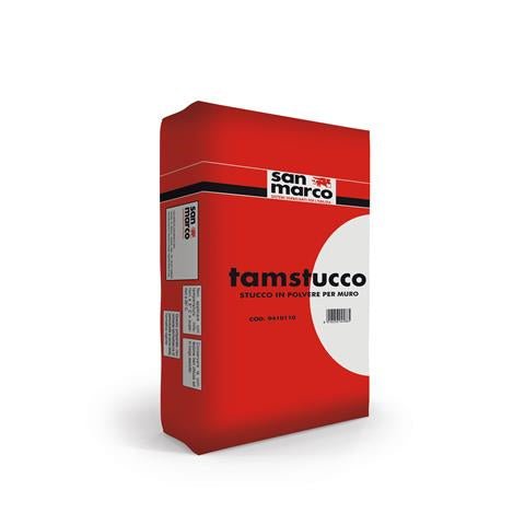 San Marco Tamstucco Polvere - Stucco per Muro e Legno - Nuova 2m Colori