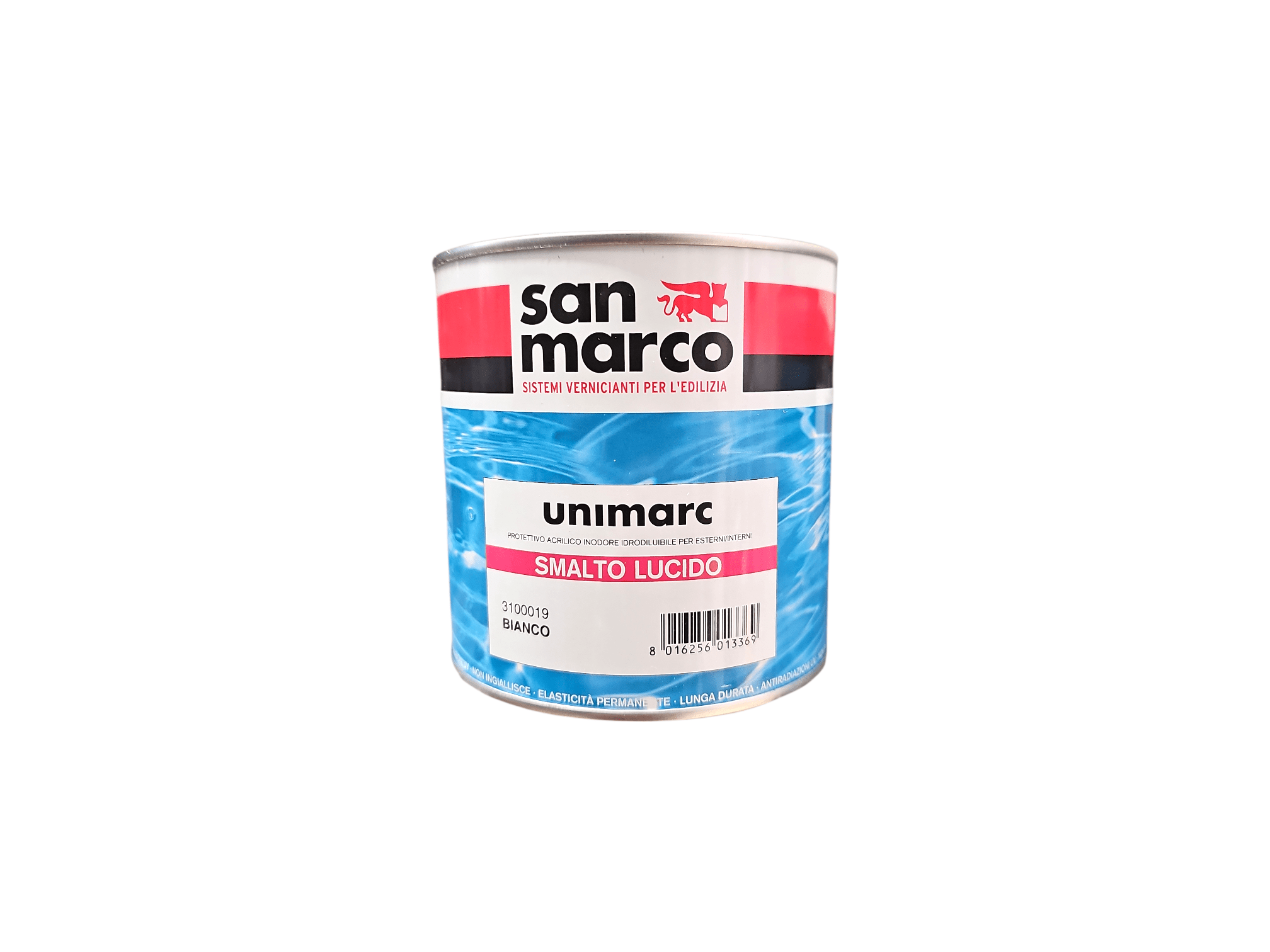 San Marco Unimarc Smalto Lucido Base Acqua - Nuova 2m Colori